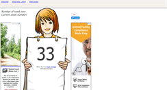Desktop Screenshot of numberofweek.com